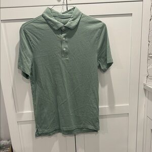 Like New - J. Crew Sage Green Polo Shirt
